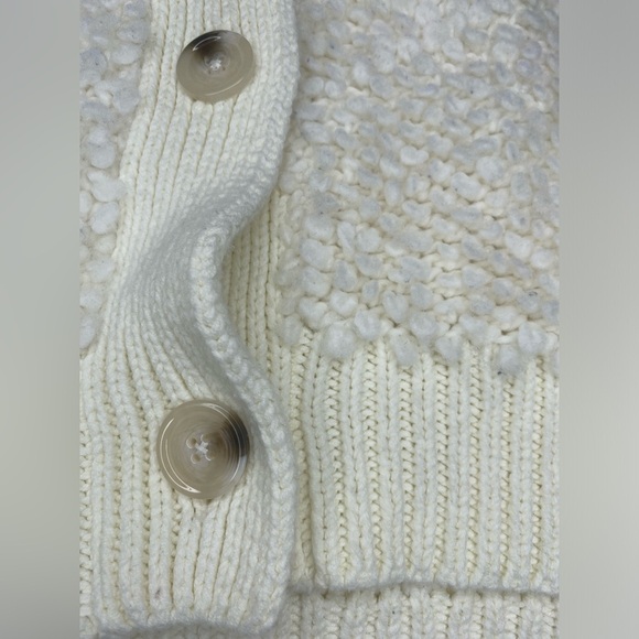 A New Day Loop Stitch Cardigan Cream Sz Med - Picture 4 of 7